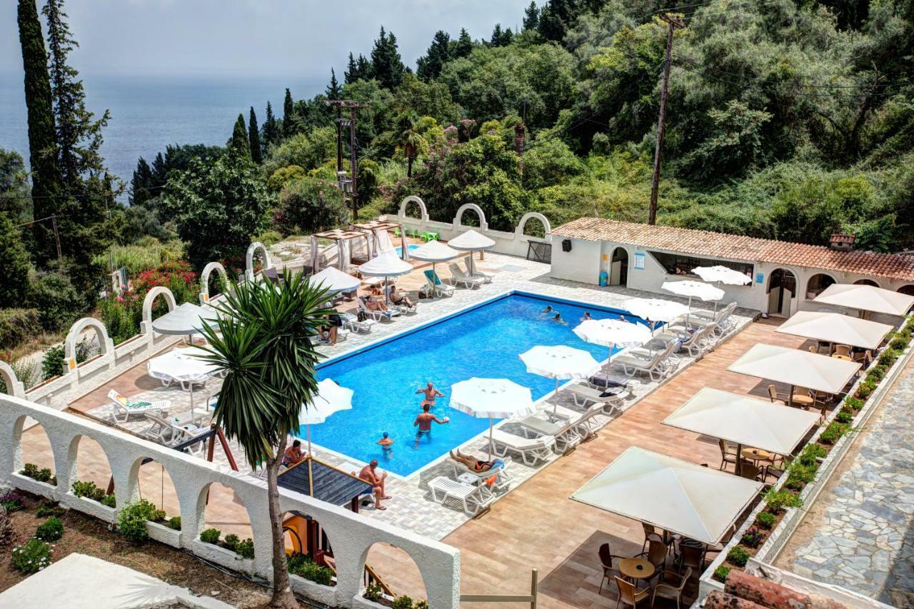 Benitses Bay View Hotel Gastouri  Exterior foto